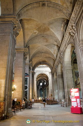 Internal view of St Sulpice